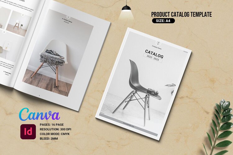 Product Catalog / Brochure Template. Adobe Indesign Template