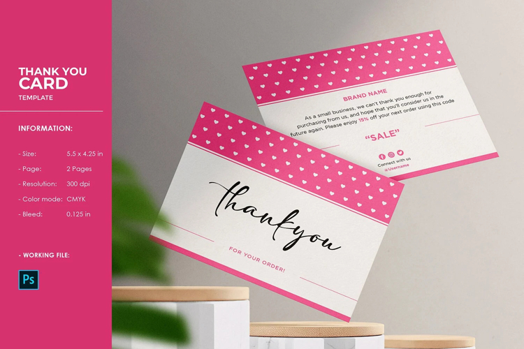 Business Thank You Card