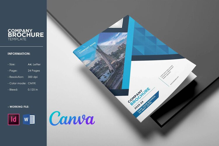 Company Profile Brochure Template Template