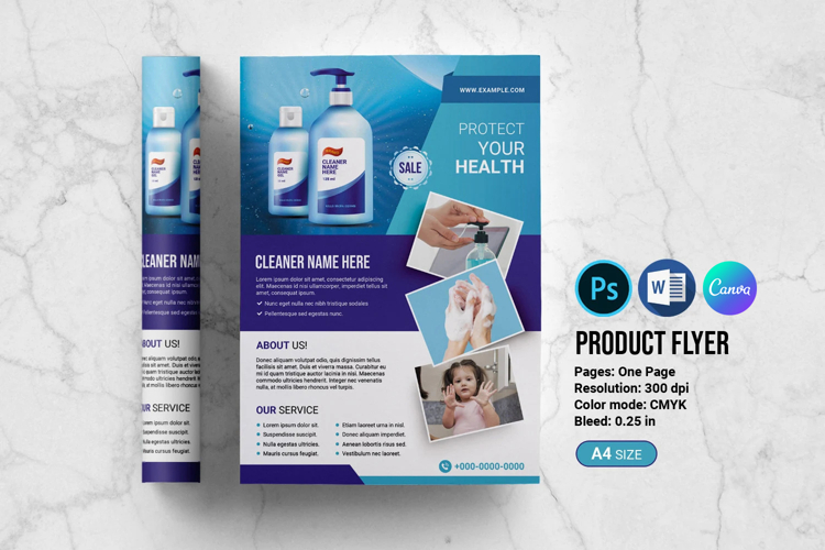 Product Promotional Flyer Template