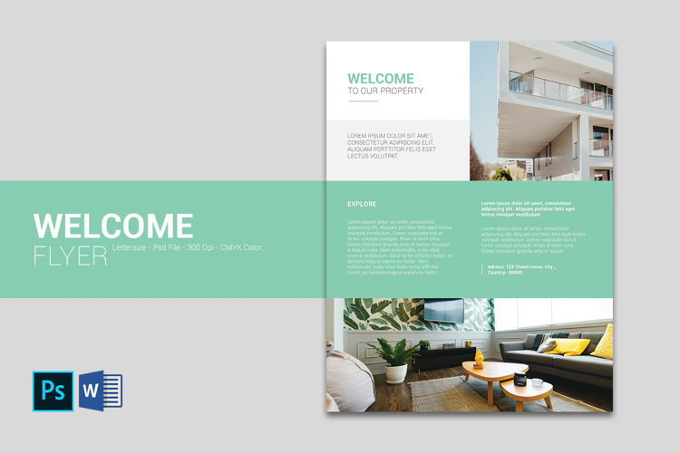 Home Rental Welcome Flyer