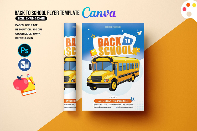 2 Event Split Flyer Template Image 15
