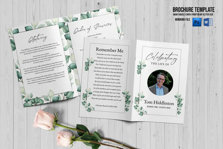 Funeral Program Template