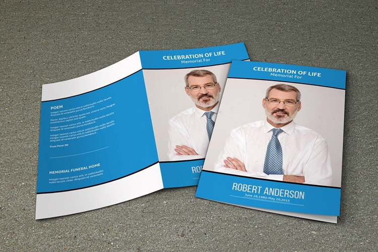 Funeral Program Template
