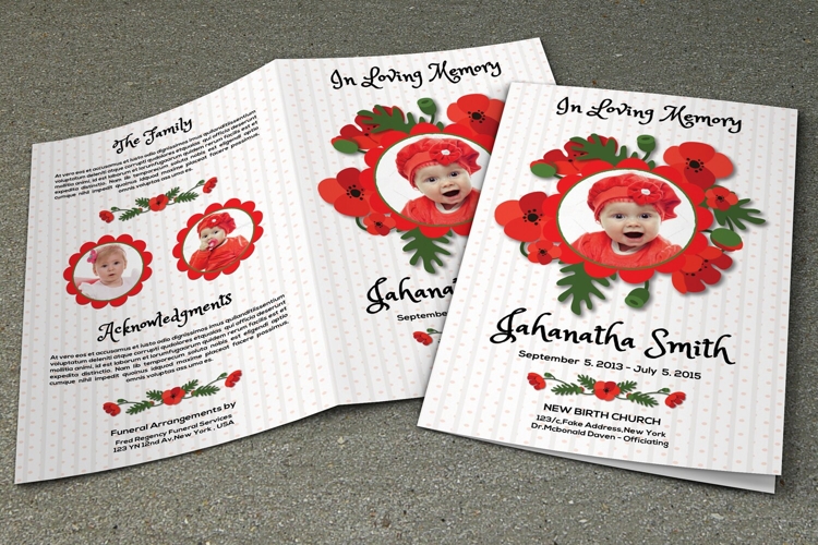 Funeral Brochure Template Image 9