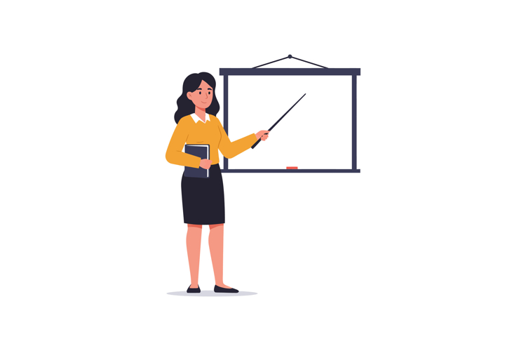 Presenting Clipart Image 6