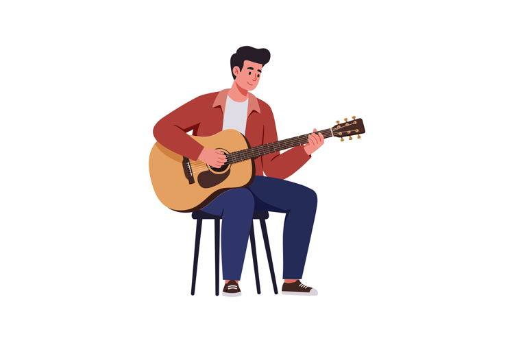 Guitar Vector Image 14
