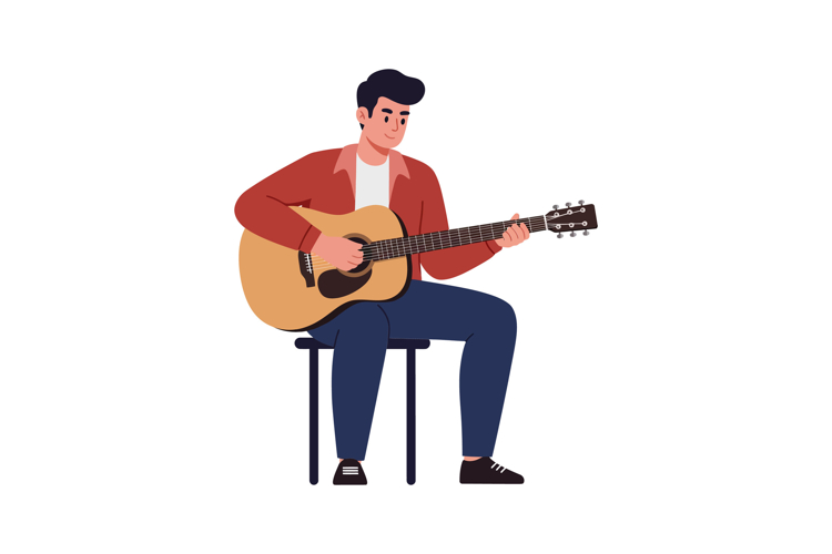 Guitar Vector Image 13