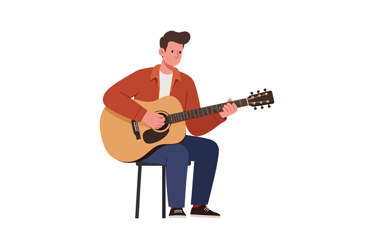 Guitar Clipart Image 16