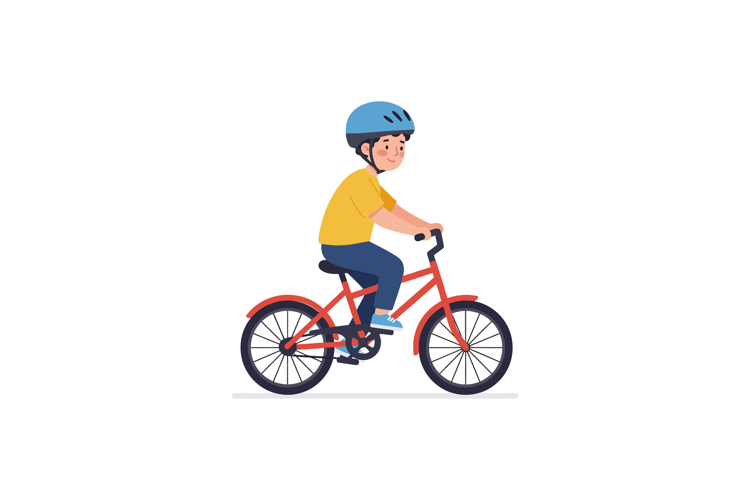 Ride A Bicycle Clipart Image 4