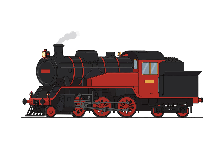 Train Clipart Image 13