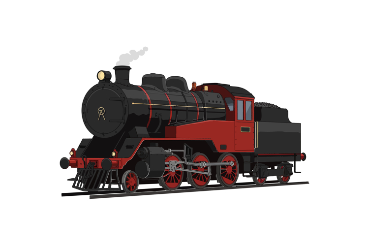 Train Clipart Image 12