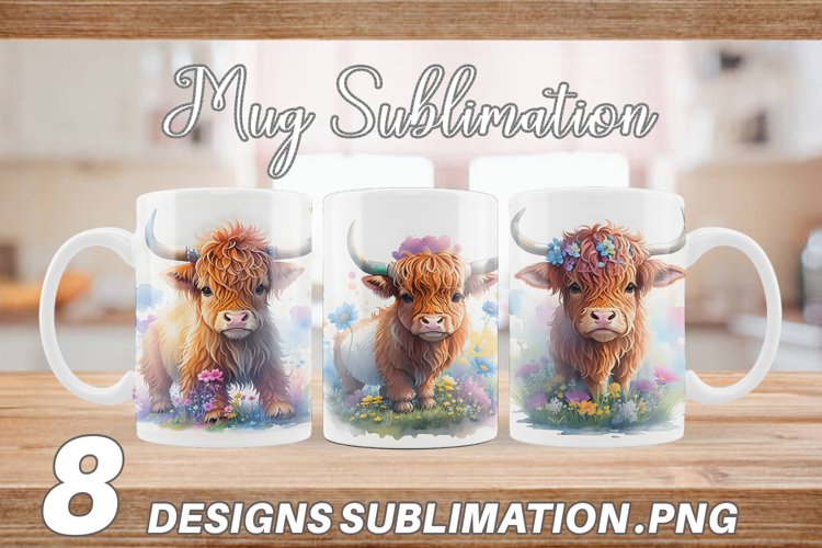 Cow Sublimation Designs Image 18