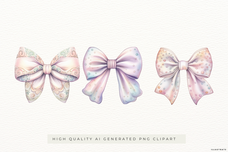 Decorative Bow Illustrations PNG Clipart