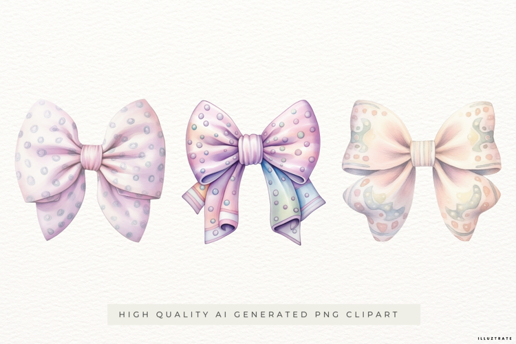 Decorative Bow Illustrations PNG Clipart
