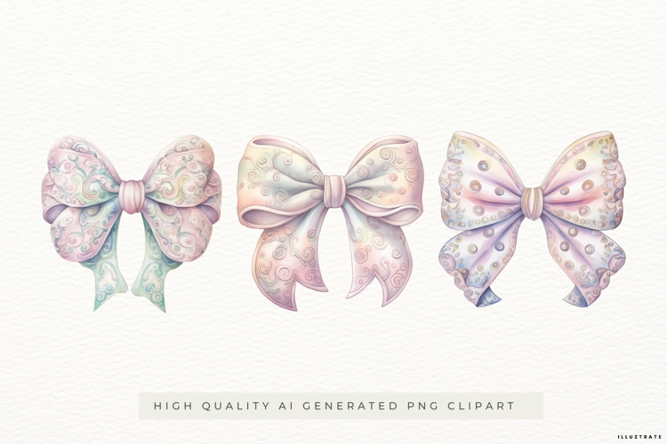 Decorative Bow Illustrations PNG Clipart