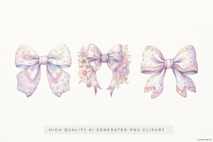 Decorative Bow Illustrations PNG Clipart