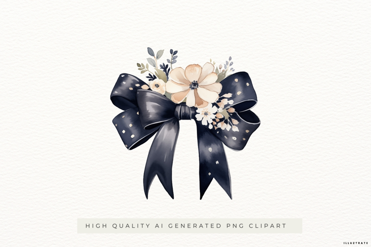 Parisian Bow PNG Clipart, Fashion Ribbon Illustration