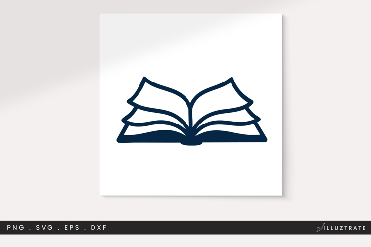 Open Book Svg Image 2