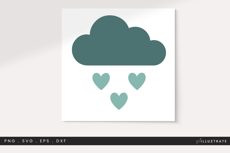 Self Care Cloud SVG | Relaxing Mindfulness Clipart