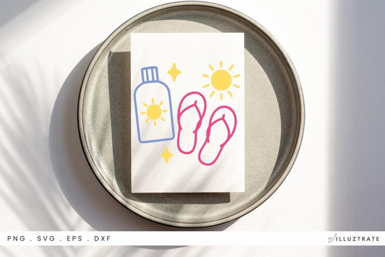 Suncream Clipart Image 14