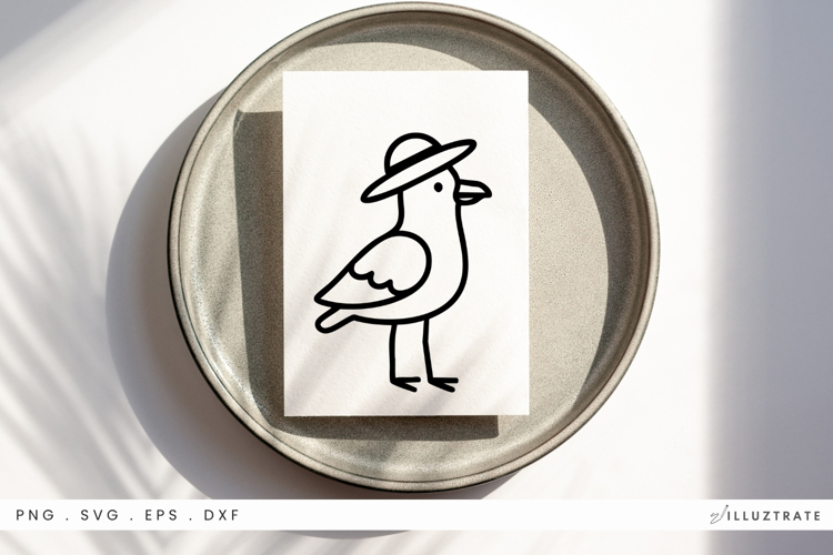Seagull Clipart Image 15