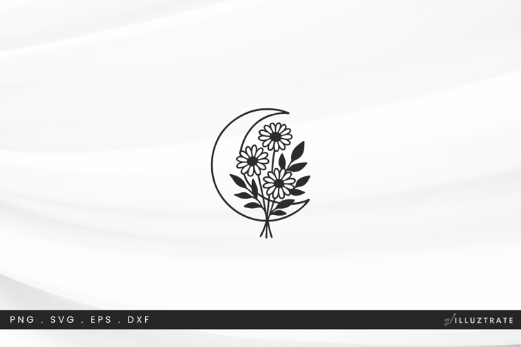 Crescent Moon Svg  Image 4