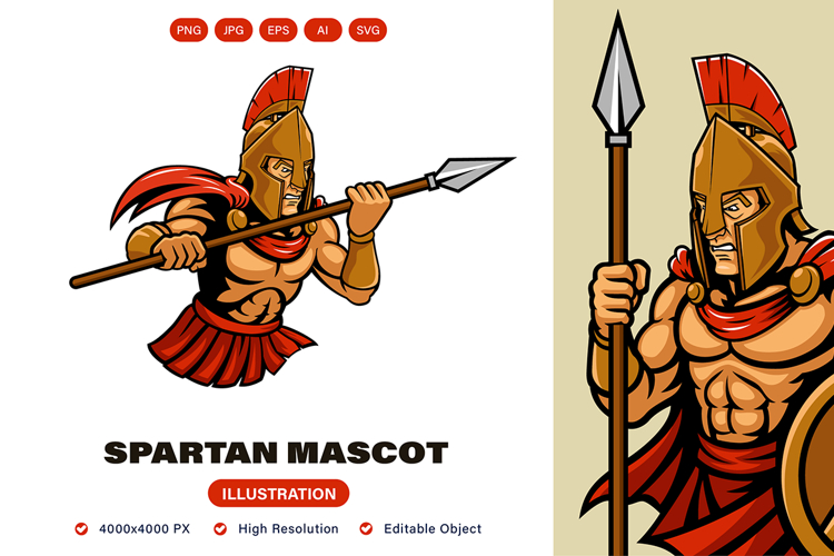 Spartan Mascot