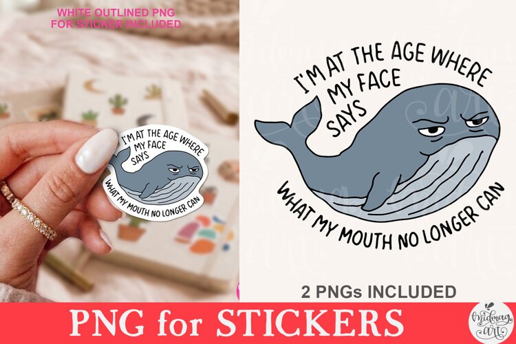 I'm At The Age Where My Face Says What My Mouth No Longer example image 1