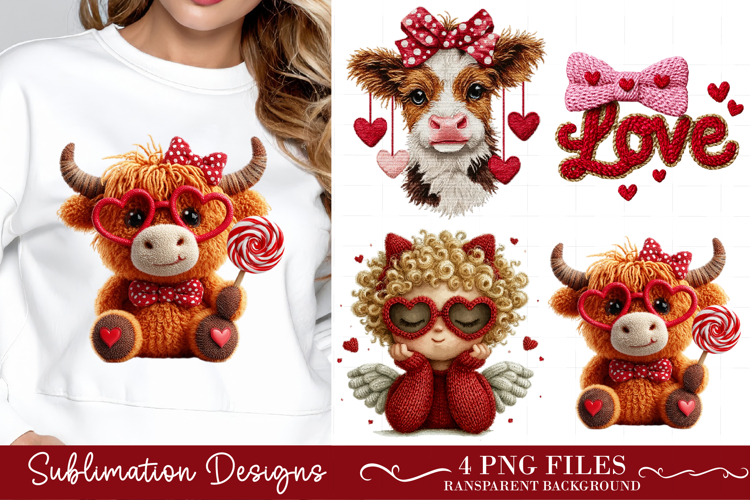 Yarn Crochet Sublimation Valentines. Crochet Valentine T-Shi