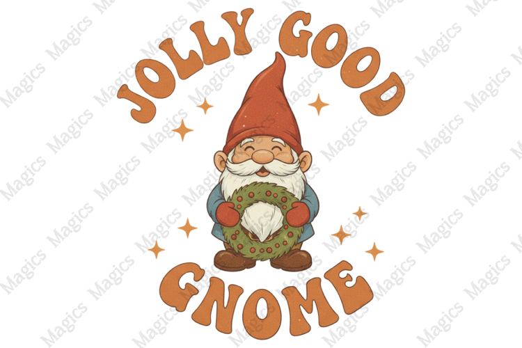 Jolly Good Gnome Sublimation