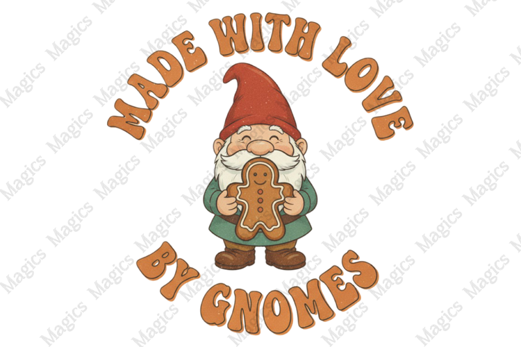 Made With Love by Gnomes Sublimation