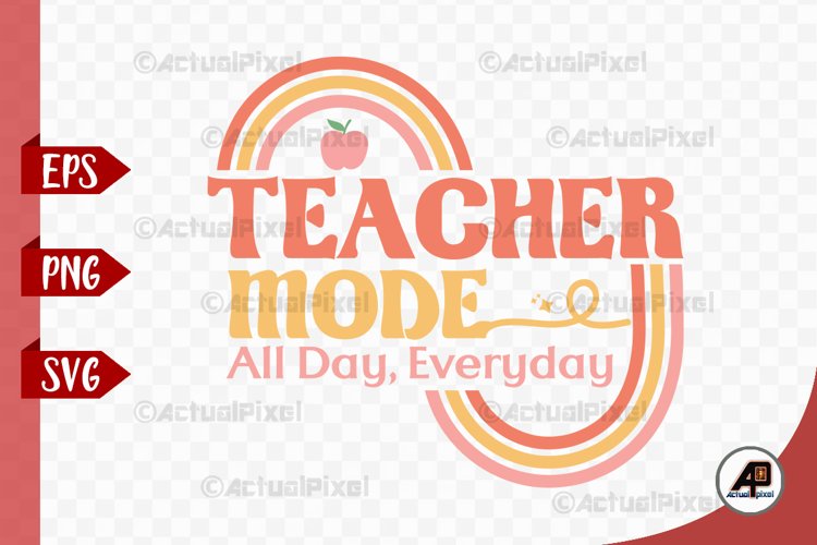 Teacher Life Svg Image 22