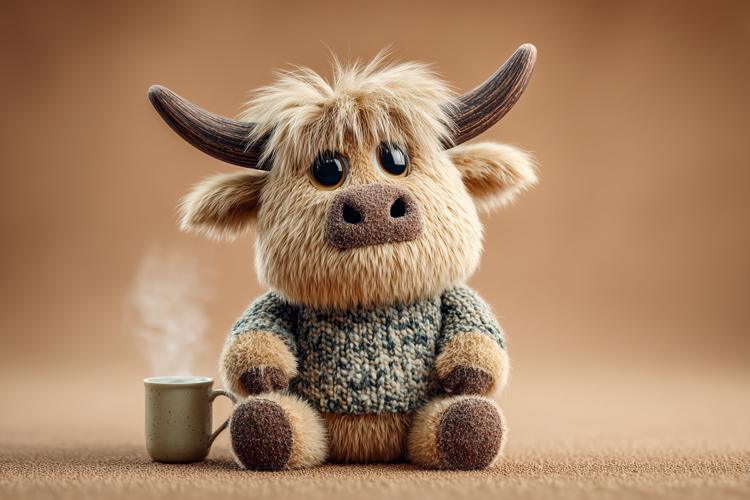 Cute Highland Cow Tea Coffee Break Mug Wallpaper 10