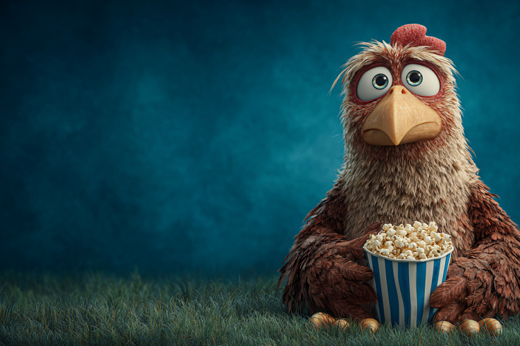 Cute Chicken Clipart Image 7