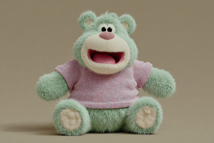 Cute Bear Toy Wallpaper 13