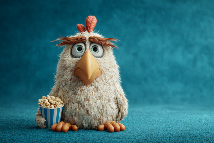 Cute Chicken Clipart Image 6