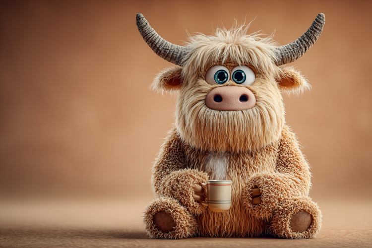 Cute Highland Cow Tea Coffee Break Mug Wallpaper 14