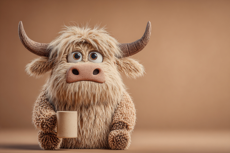 Cute Highland Cow Tea Coffee Break Mug Wallpaper 15