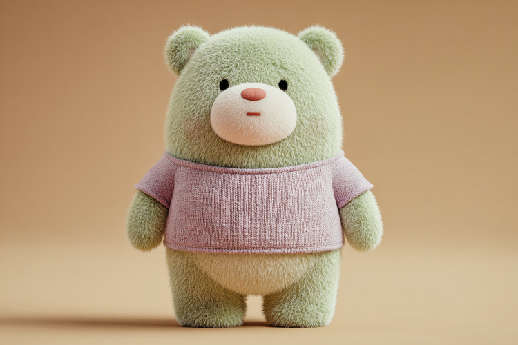 Cute Bear Toy Wallpaper 16