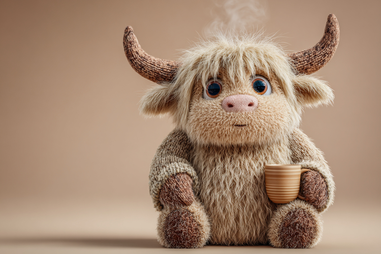Cute Highland Cow Tea Coffee Break Mug Wallpaper 18