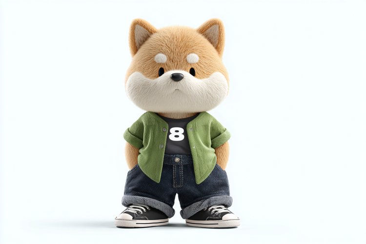 Cute And Cool Shiba Dog Wallpaper 04