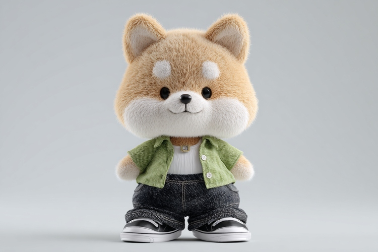Cute And Cool Shiba Dog Wallpaper 07