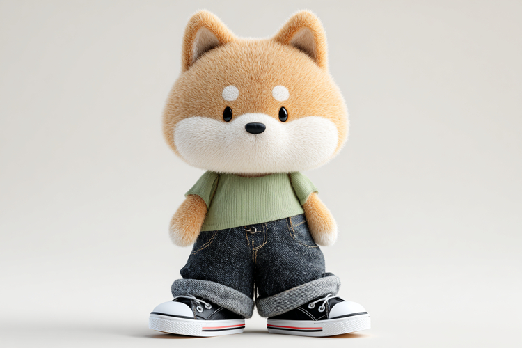 Cute And Cool Shiba Dog Wallpaper 08