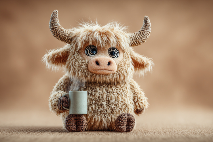 Cute Highland Cow Tea Coffee Break Mug Wallpaper 09