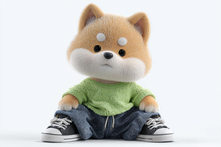 Cute And Cool Shiba Dog Wallpaper 09