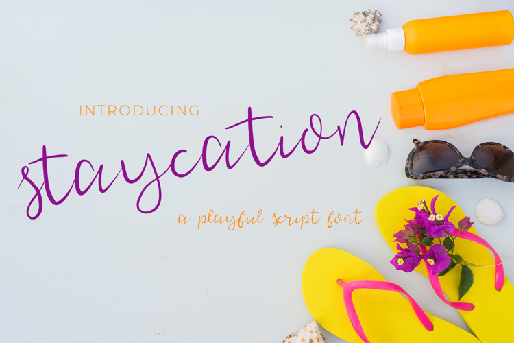 Staycation Font