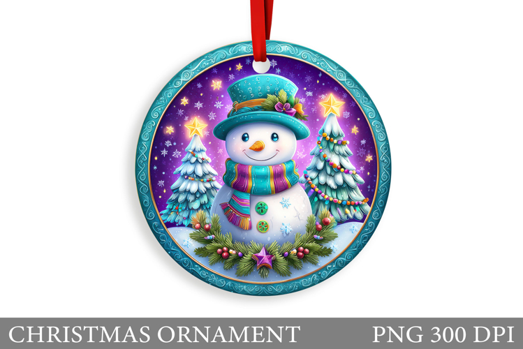 Cute Snowman Clipart Image 2