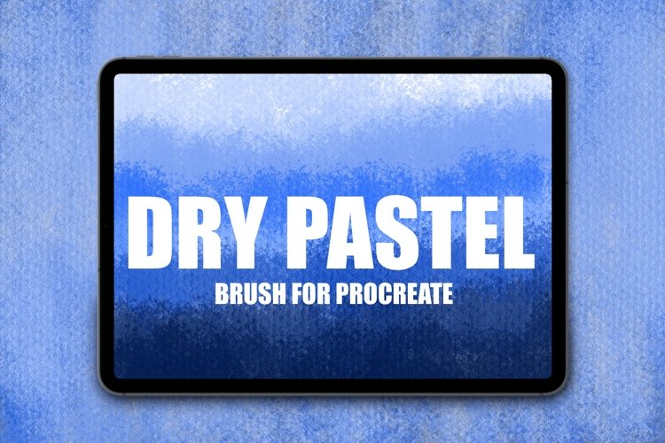 Dry Pastel Procreate Brush