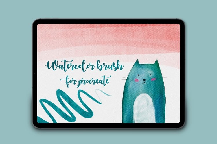 Watercolor Procreate Brush